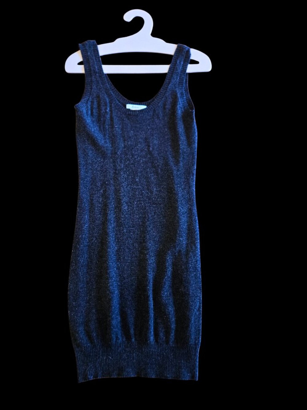 Marciano Wool Blend Tunic Tank – Dark Grey – Size Medium